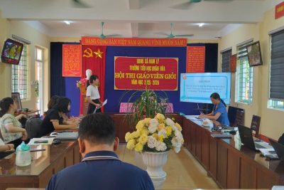 Tổ chức hội thi báo cáo biện pháp giáo viên dạy giỏi cấp trường năm học 2025-2025